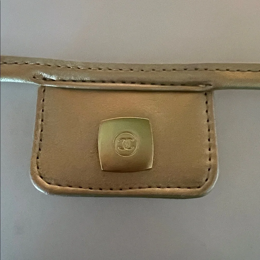 Chanel Vinyl Skincare Cosmetics Pouch